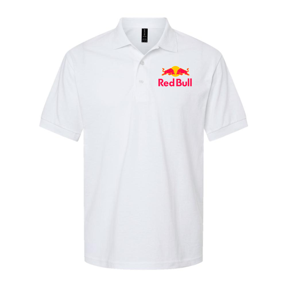 Men's Red Bull Dry Blend Polo - White