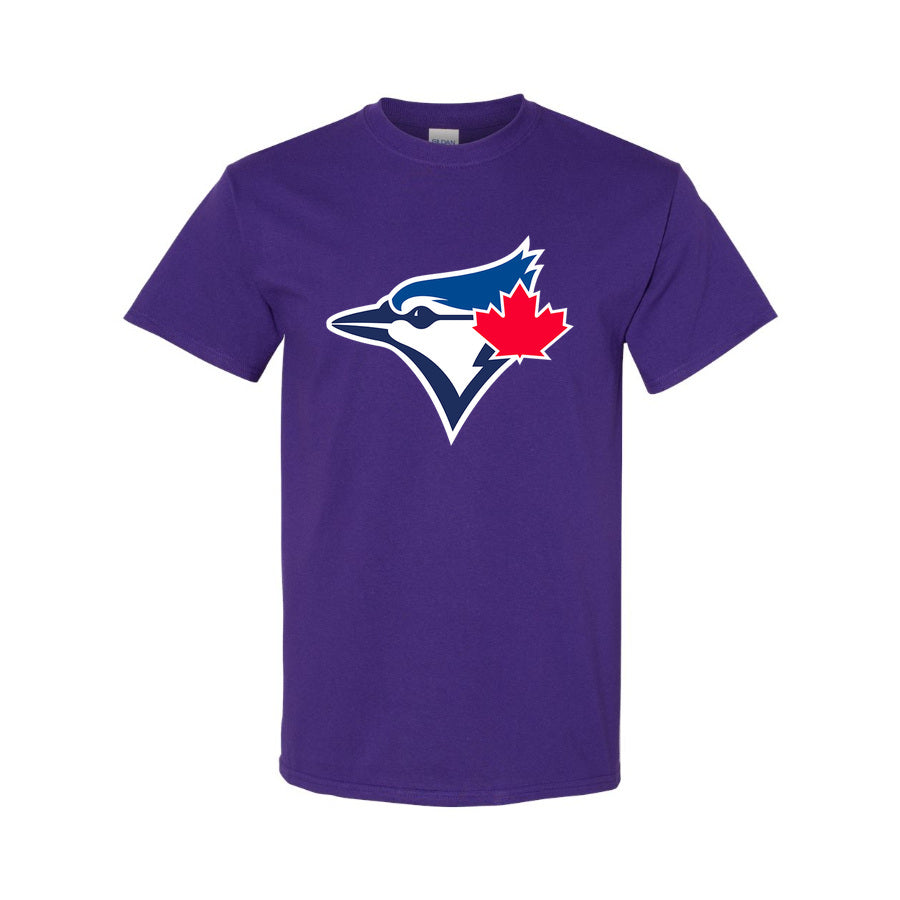 Men's Toronto Blue Jays Cotton T-Shirt - Purple