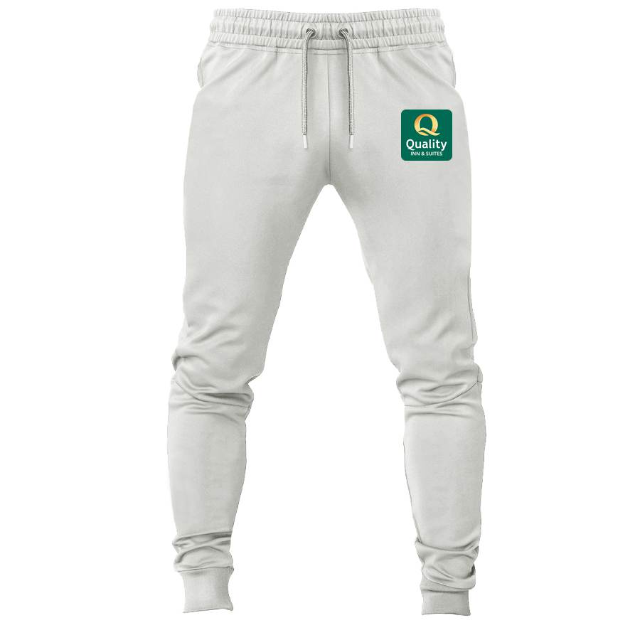 Quality Inn & Suites joggers sweatpants - White