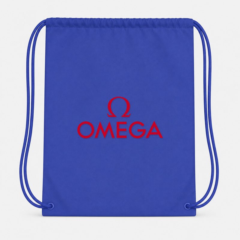 Omega Drawstring Bag - Blue