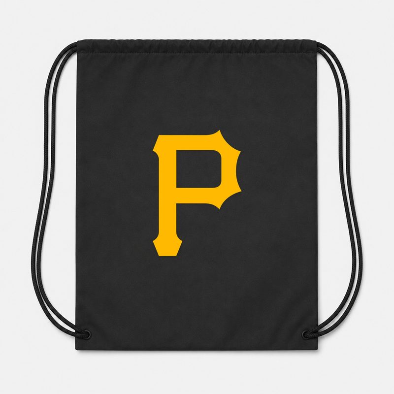 Pittsburgh Pirates Drawstring Bag - Black