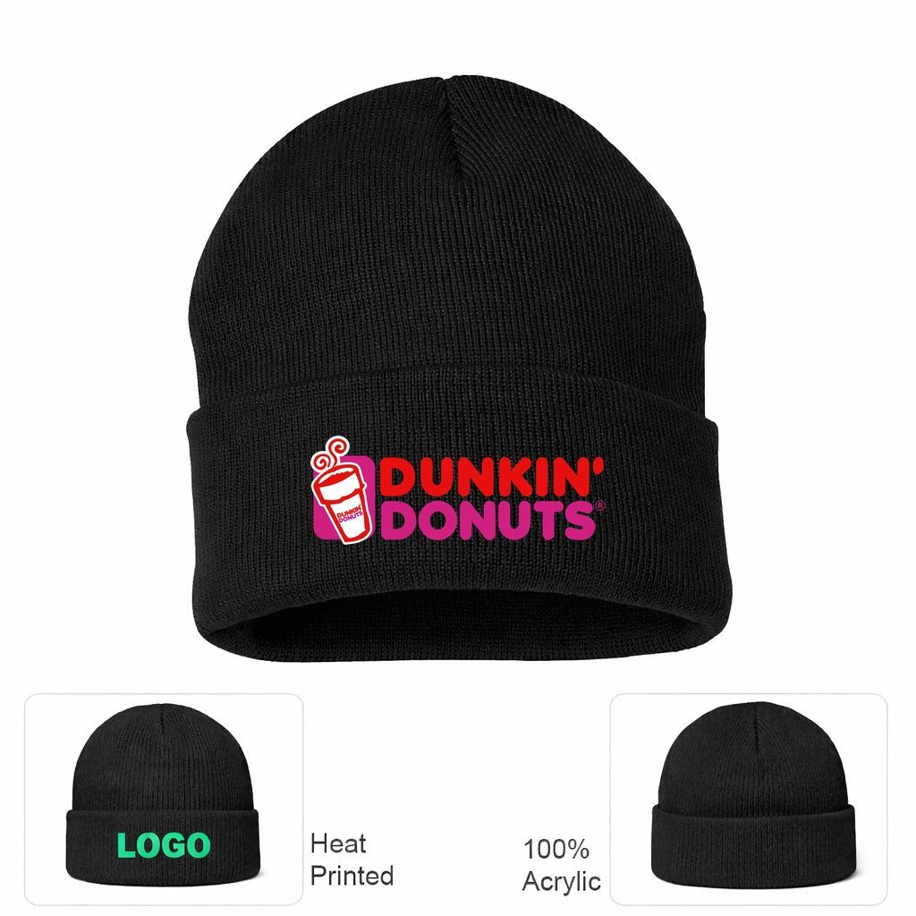 Dunkin' Donuts Beanie Hat - Black