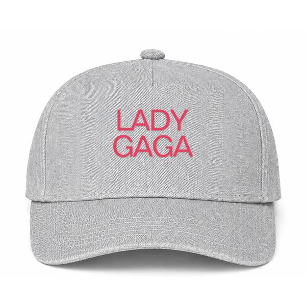Lady Gaga Logo Gray Dad Baseball Cap Hat