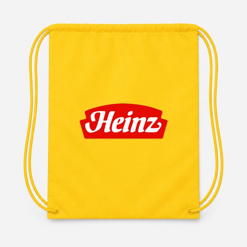 Heinz Food Drawstring Bag - Yellow