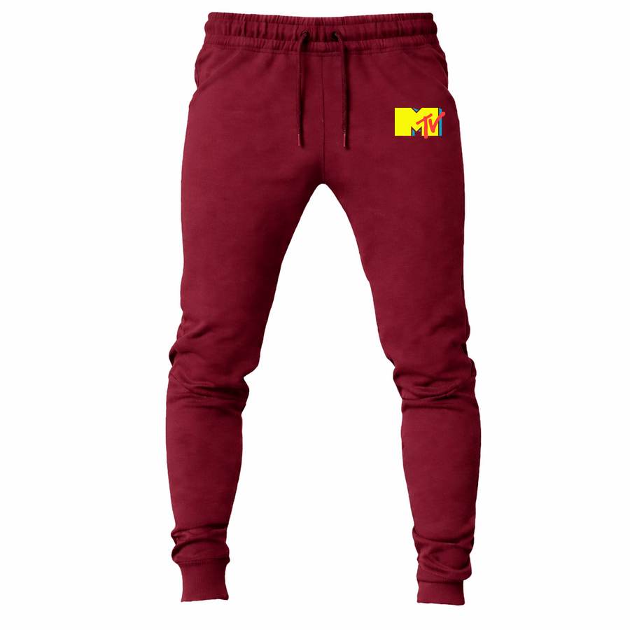 Mtv joggers sweatpants - Maroon