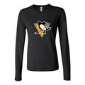 Women's Pittsburgh Penguins Long Sleeve T-Shirt - Black