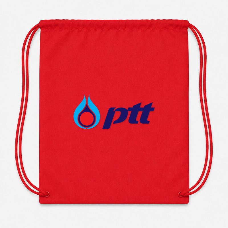PTT Drawstring Bag - Red