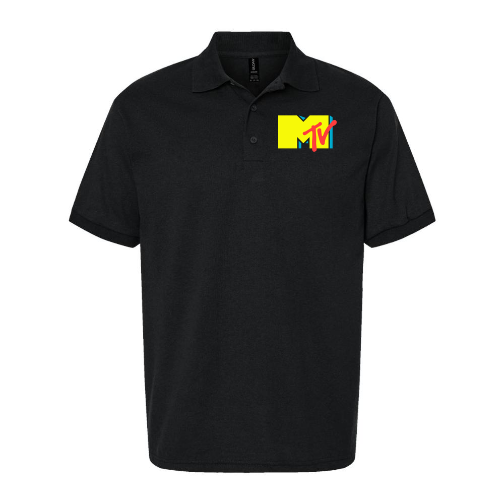 Men's MTV Dry Blend Polo - Black