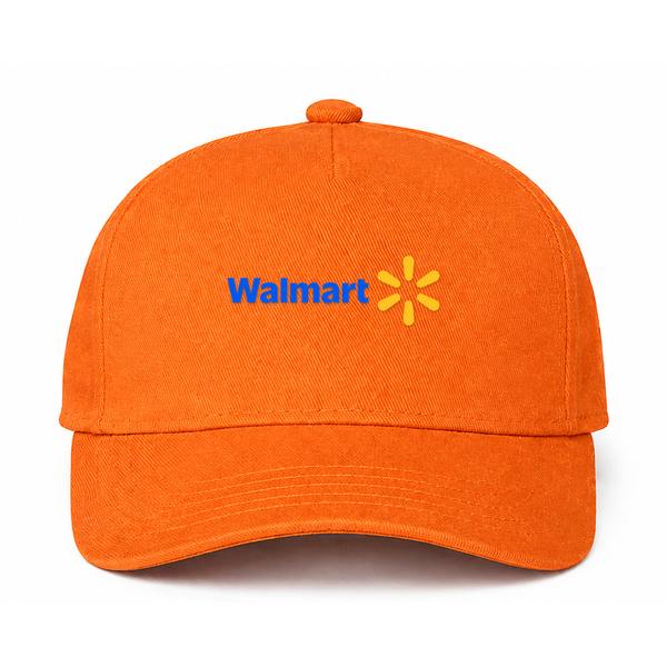 Walmart Logo Orange Dad Baseball Cap Hat