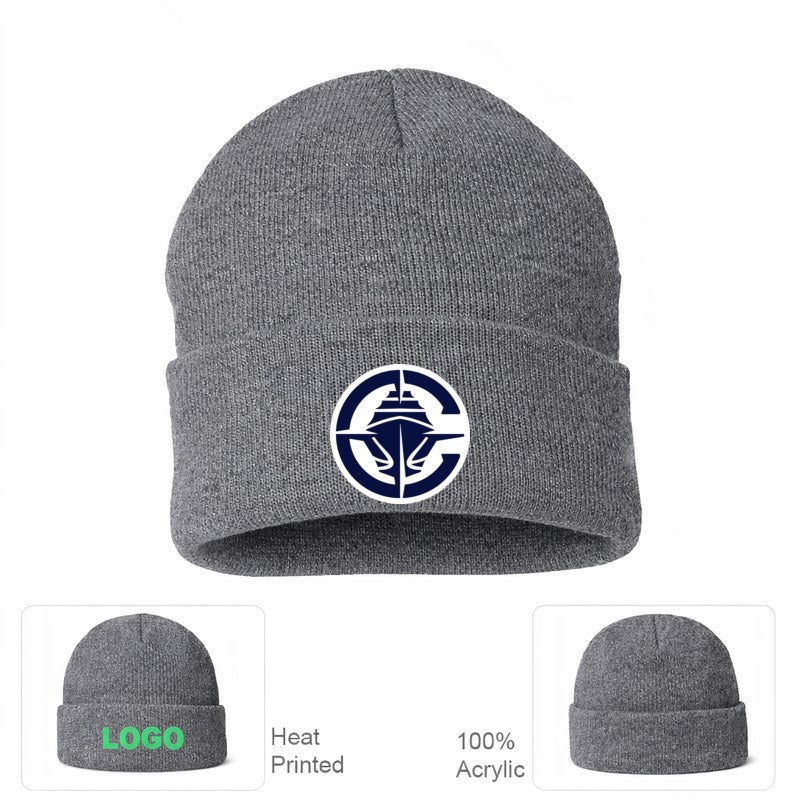 Los Angeles Clippers Grey Beanie Hat