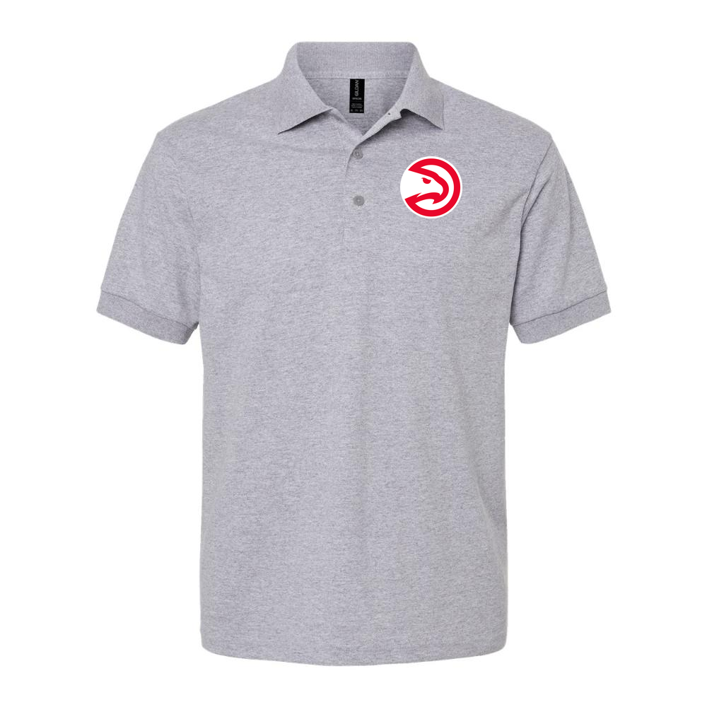 Men's Atlanta Hawks Dry Blend Polo - Gray