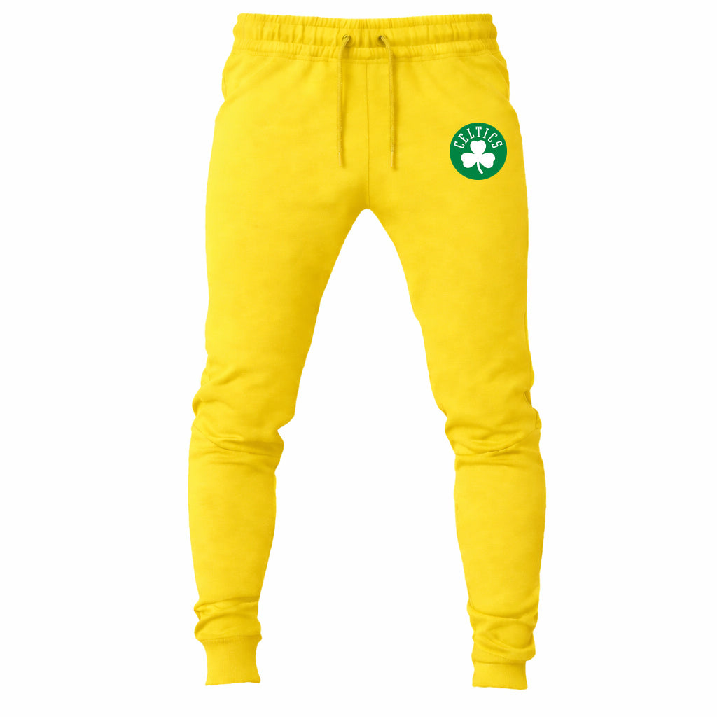 Boston Celtics joggers sweatpants - Yellow