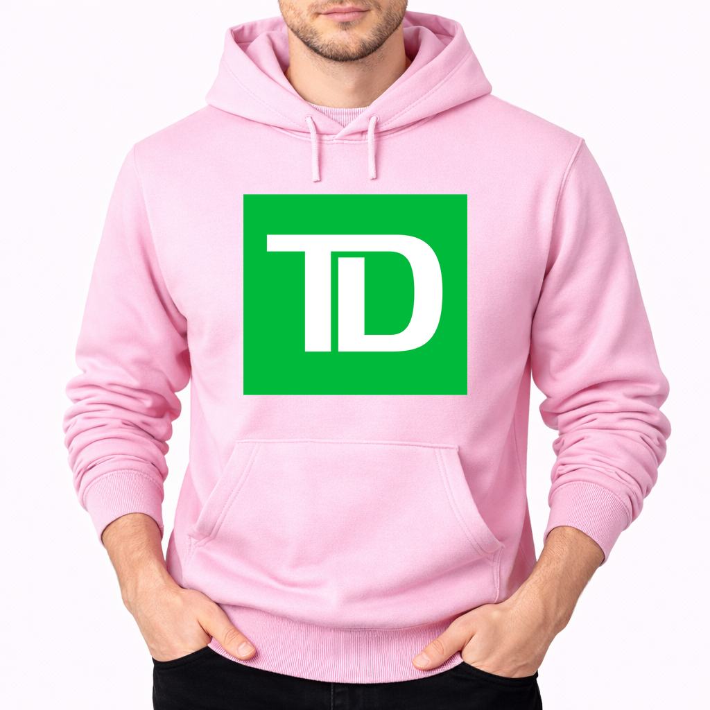 Men's TD Bank Pullover Hoodie - Pink