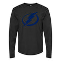 Men's Tampa Bay Lightning Long sleeves Cotton Blend T-Shirt - Black