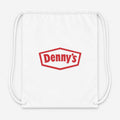 Dennys Drawstring Bag - White