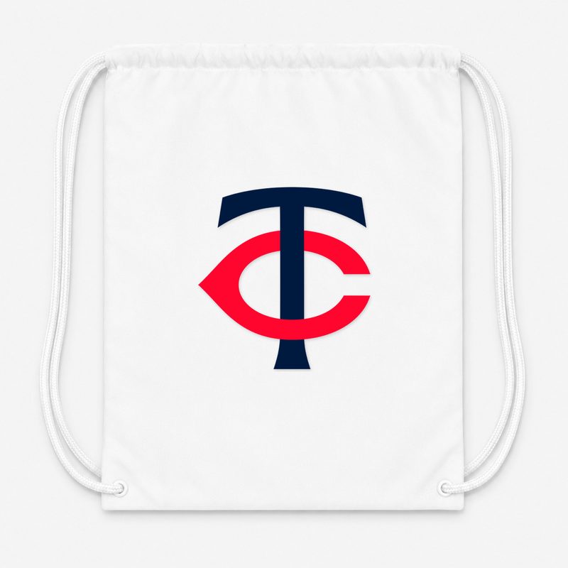 Minnesota Twins Drawstring Bag - White