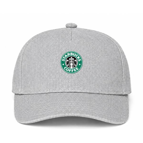 Starbucks Logo Gray Dad Baseball Cap Hat