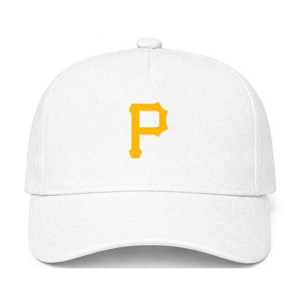 Pittsburgh Pirates MLB Logo White Dad Baseball Cap Hat