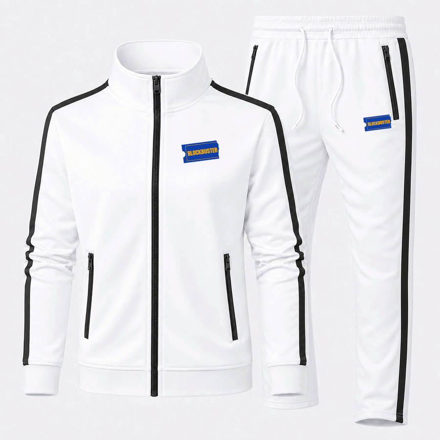 Blockbuster tracksuit in White
