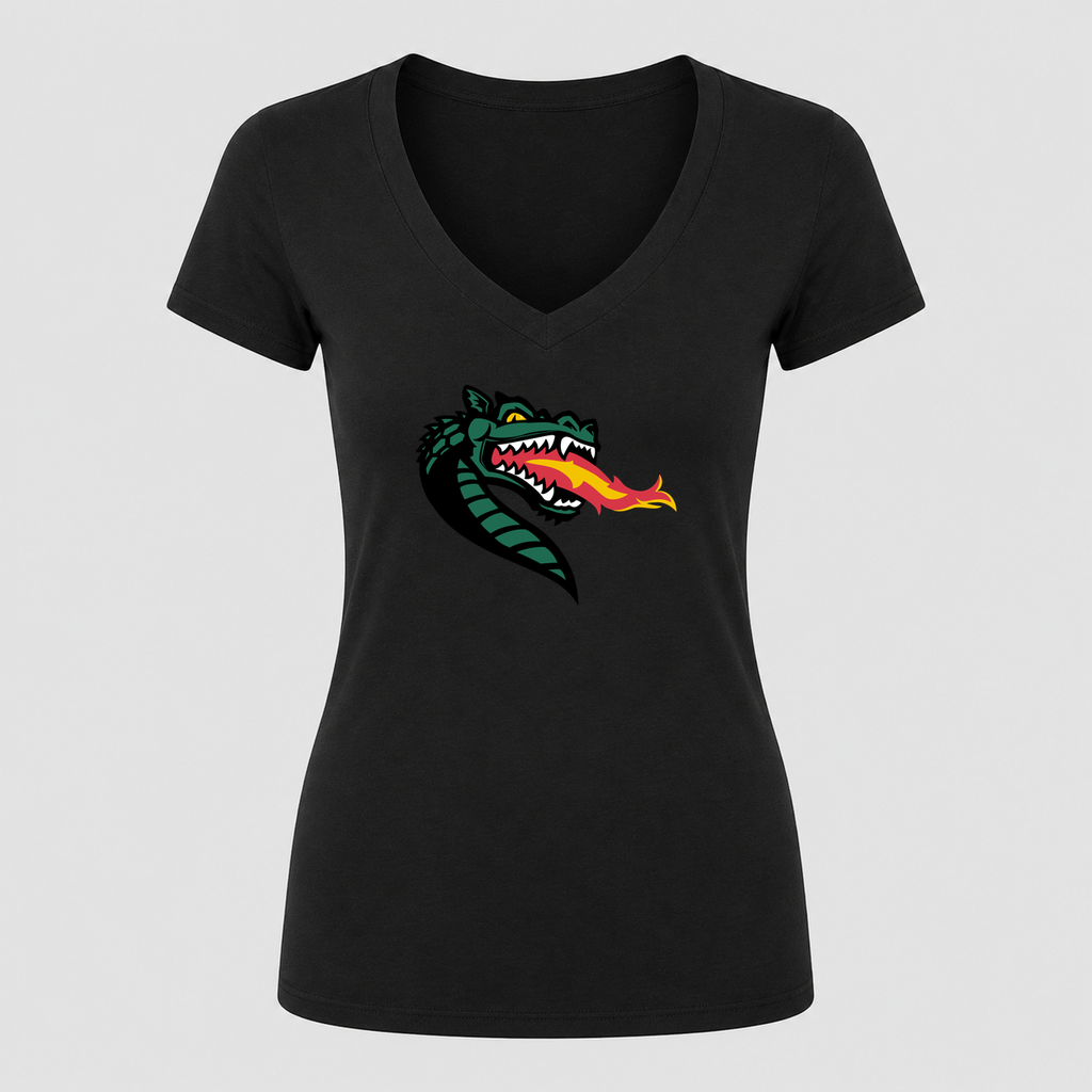 Women's UAB Blazers V Neck T-Shirt in black