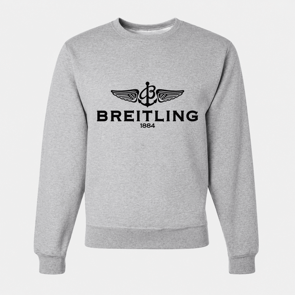 Men's Breitling Crewneck Sweatshirt - Gray