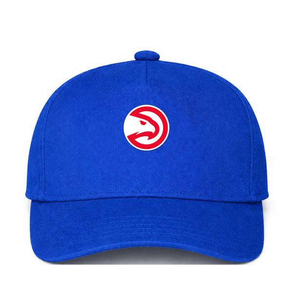 Atlanta Hawks NBA Logo Blue Dad Baseball Cap Hat