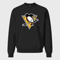 Men's Pittsburgh Penguins Crewneck Sweatshirt - Black