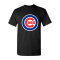 Men's Chicago Cubs Cotton T-Shirt - Black