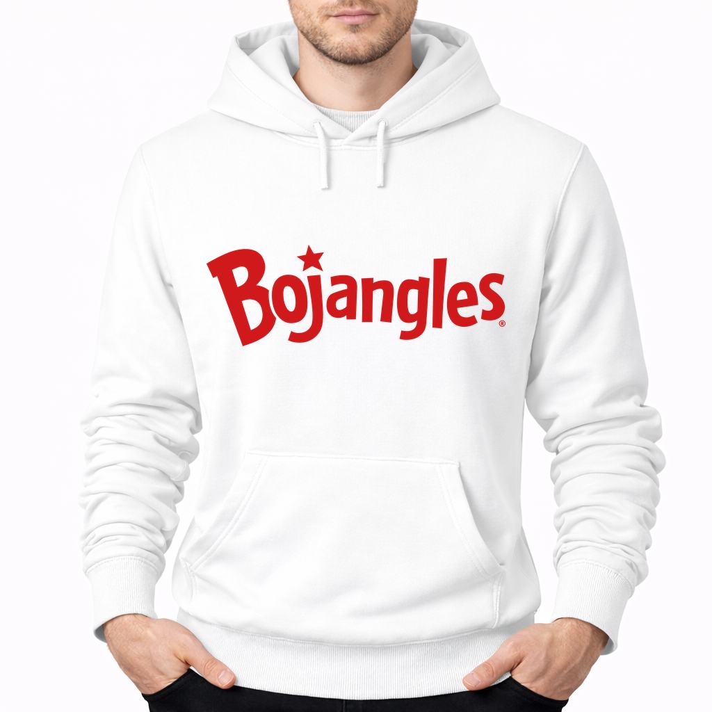 Men's Bojangles 1c Pms 1 Pullover Hoodie - White