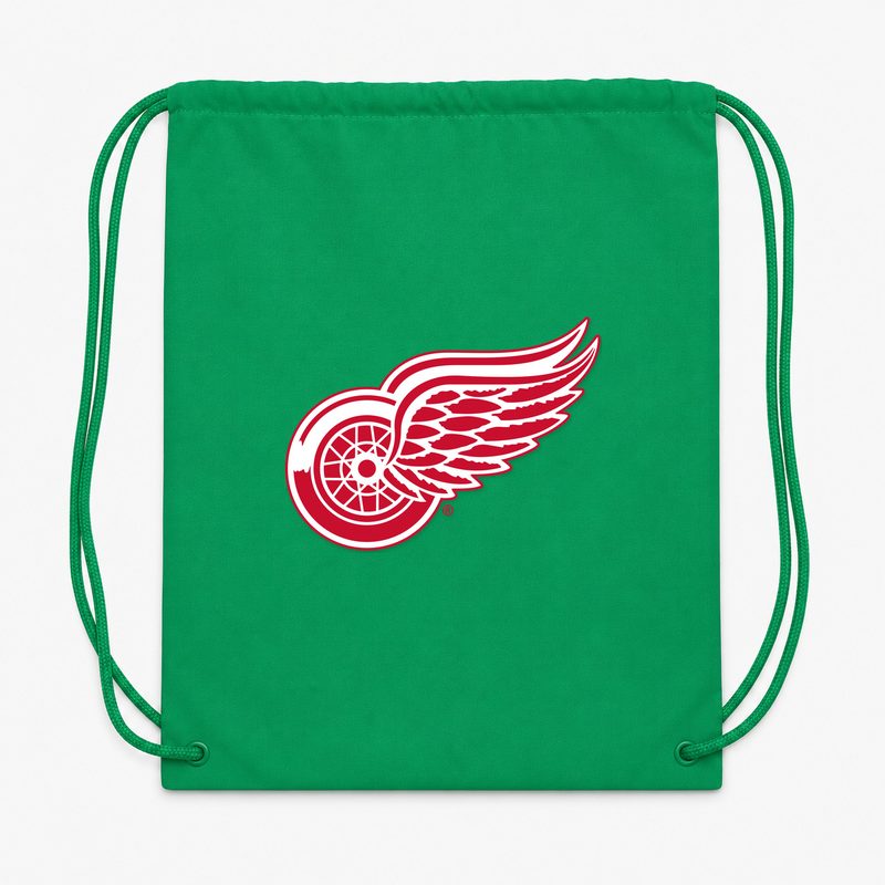 Detroit Red Wings Drawstring Bag - Green