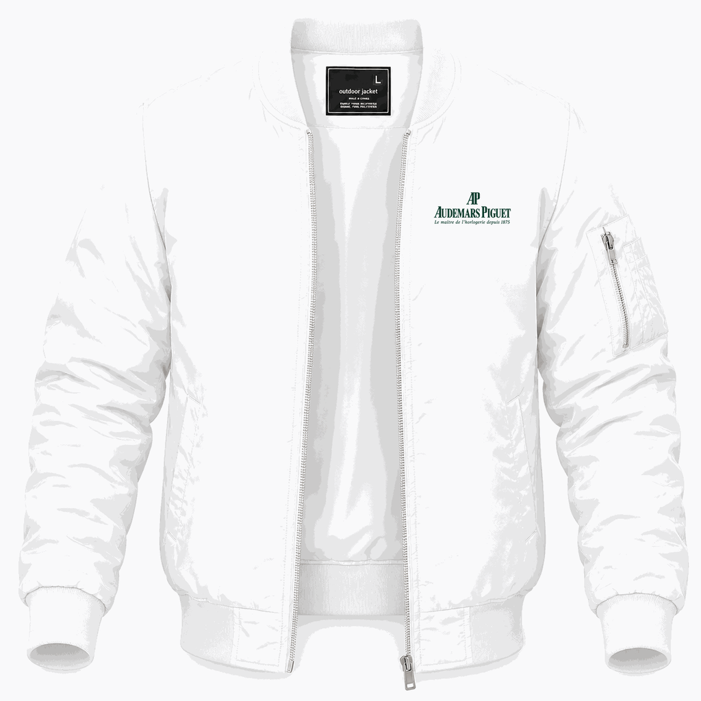 Men's Audemars Piguet Lightweight Bomber Jacket - White