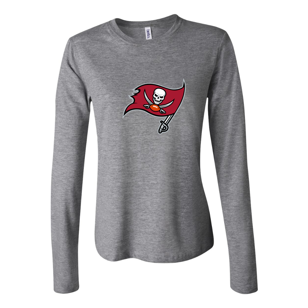 Women's Tampa Bay Buccaneers Long Sleeve T-Shirt - Gray