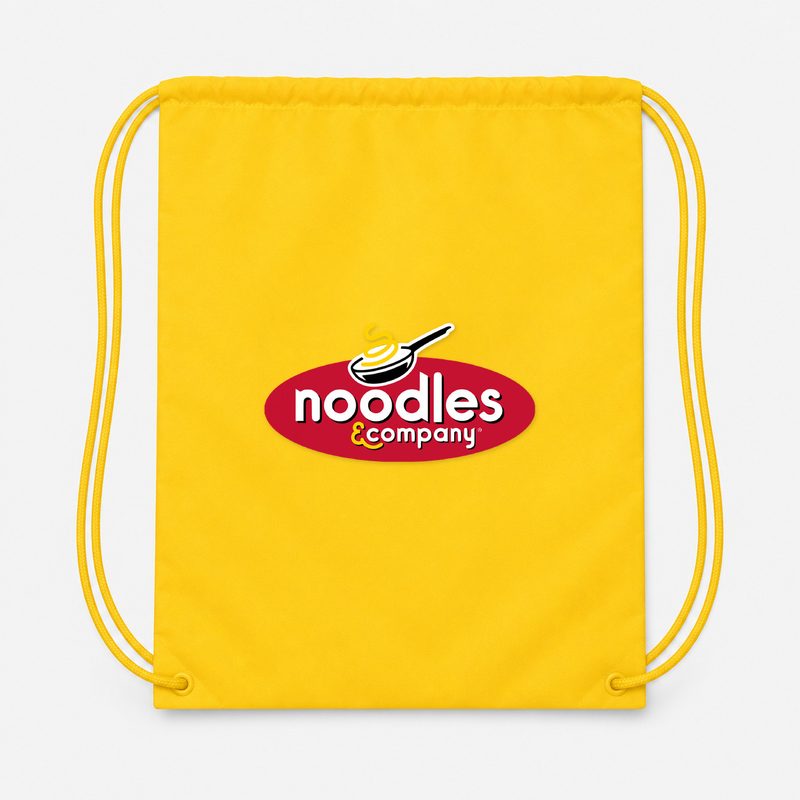Noodles Company Drawstring Bag - Yellow