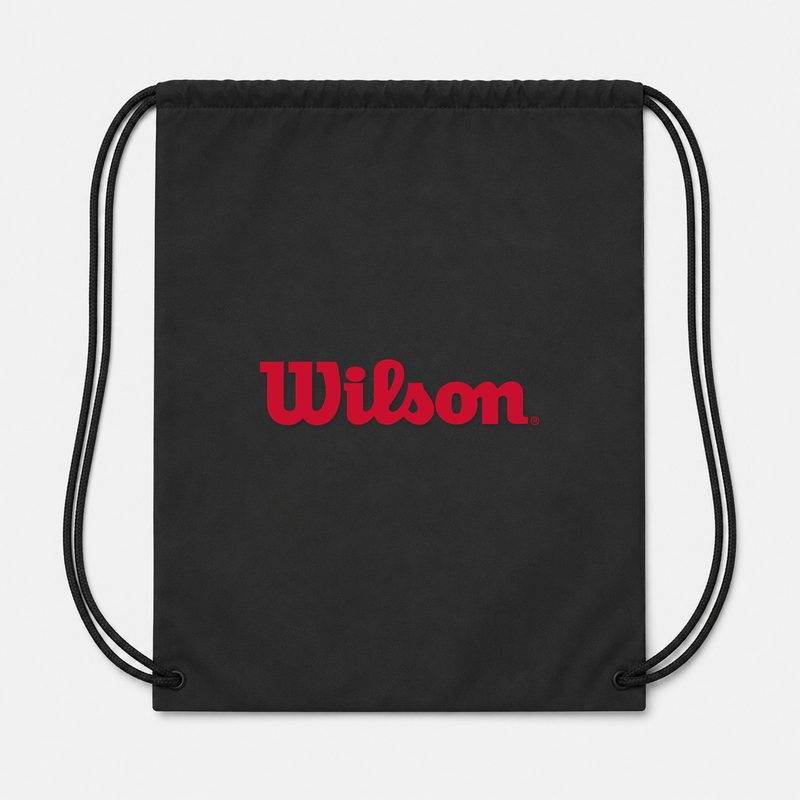 Wilson Drawstring Bag - Black