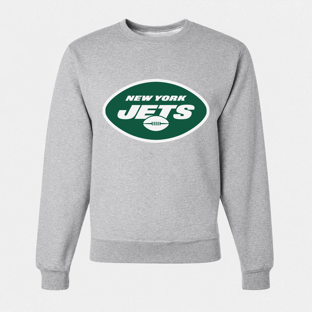 Men's New York Jets Crewneck Sweatshirt - Gray