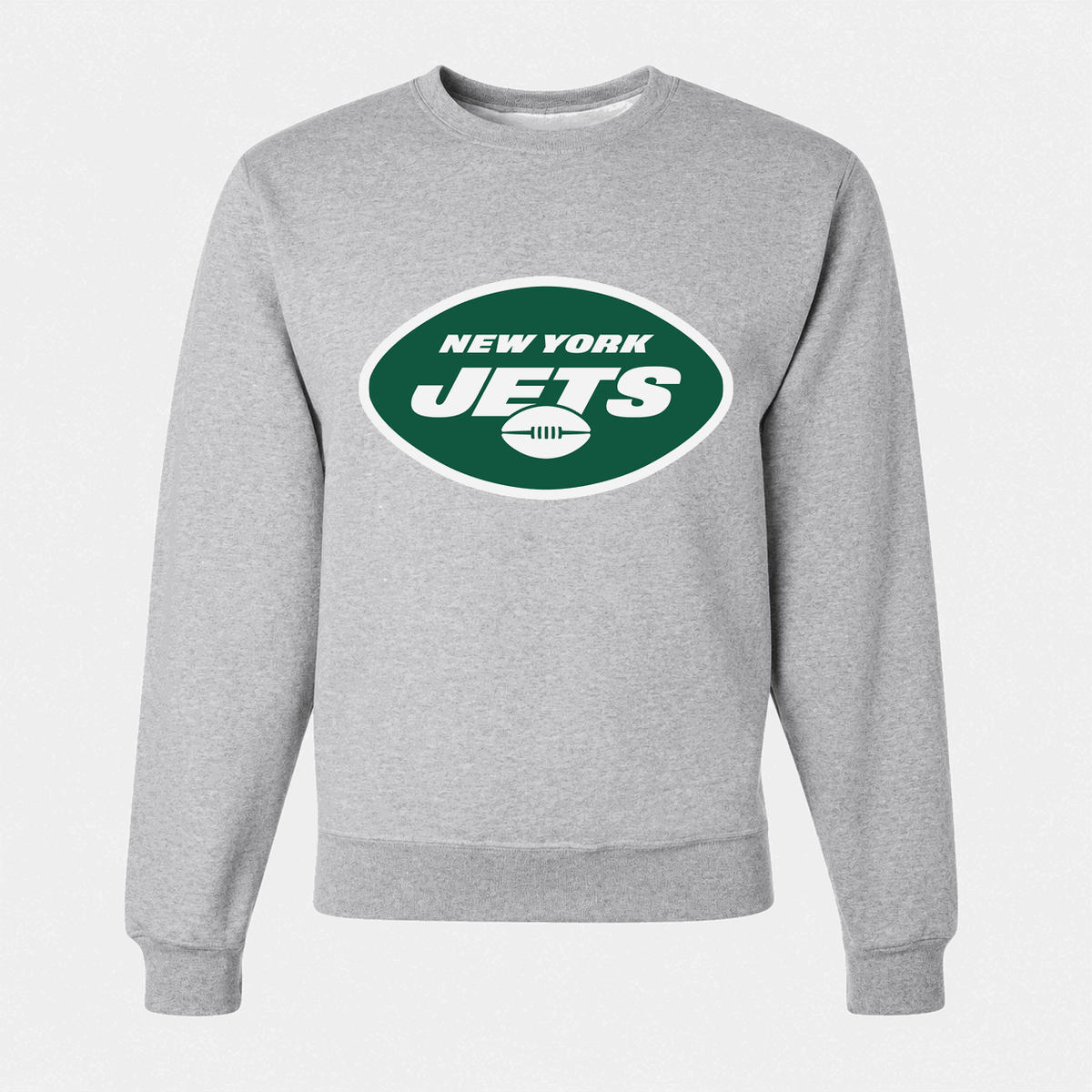Men's New York Jets Crewneck Sweatshirt - Gray