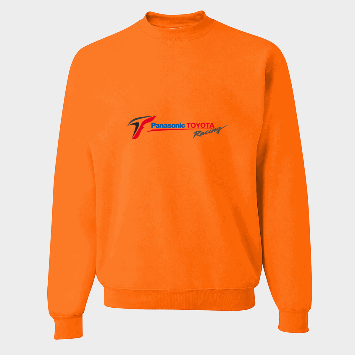 Men's Panasonic Toyota Racing Crewneck Sweatshirt - Orange