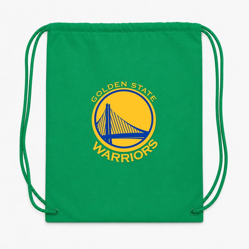 Golden States Warrior Yellow Drawstring Bag - Green