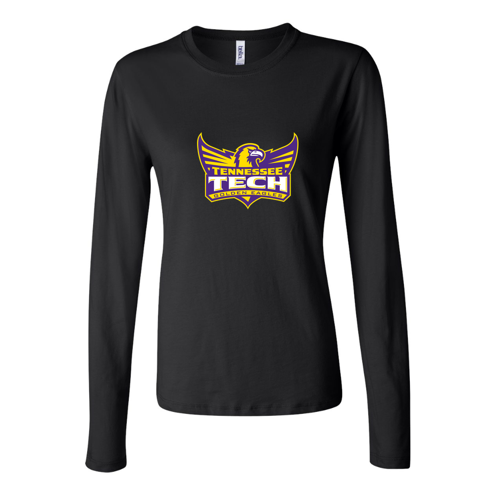 Women's Tennessee Tech Golden Eagles Long Sleeve T-Shirt - Black