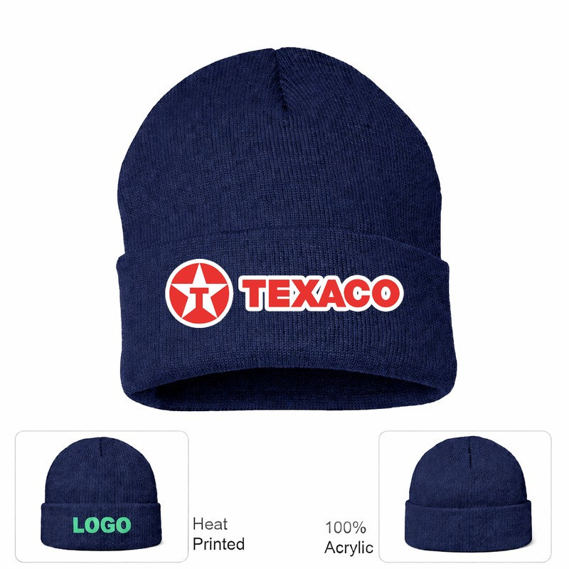 Texaco Navy Beanie Hat
