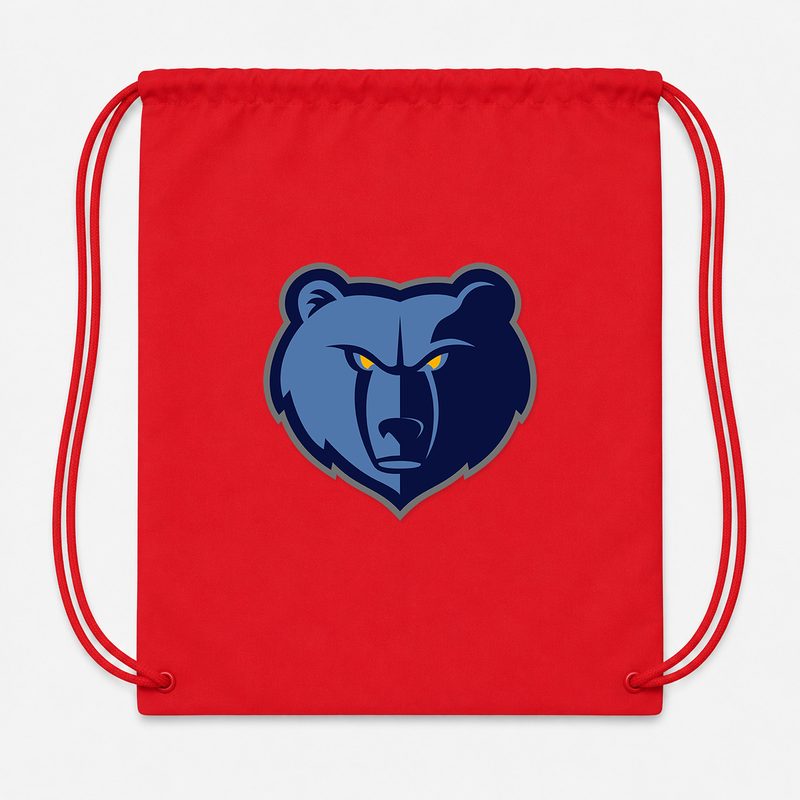 Memphis Grizzlies Drawstring Bag - Red