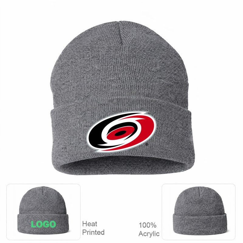 Carolina Hurricanes Grey Beanie Hat
