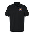Men's Houston Astros Dry Blend Polo - Black