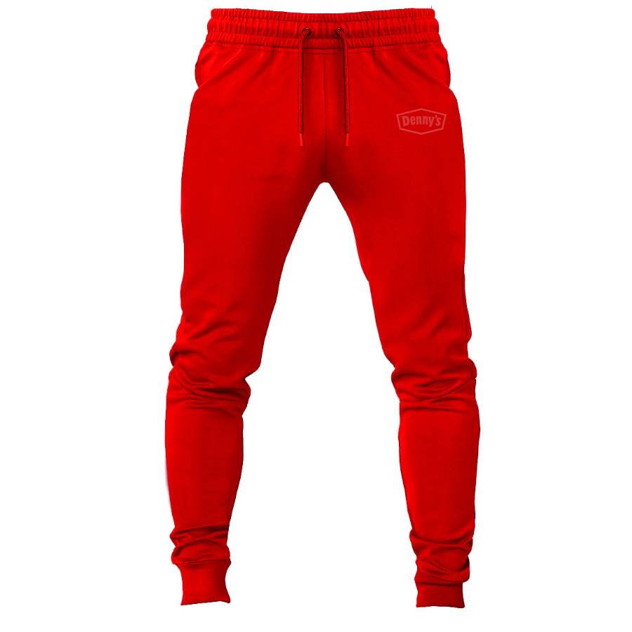 Denny's joggers sweatpants - Red