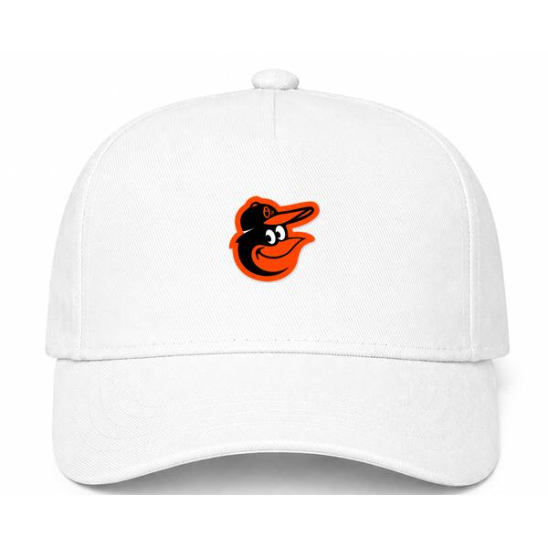 Baltimore Orioles MLB Logo White Dad Baseball Cap Hat