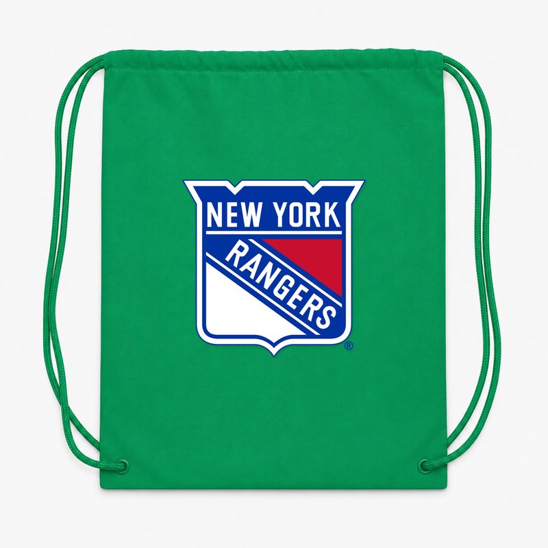 New York Rangers Drawstring Bag - Green