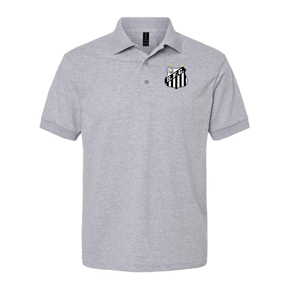 Men's Santos FC Dry Blend Polo - Gray