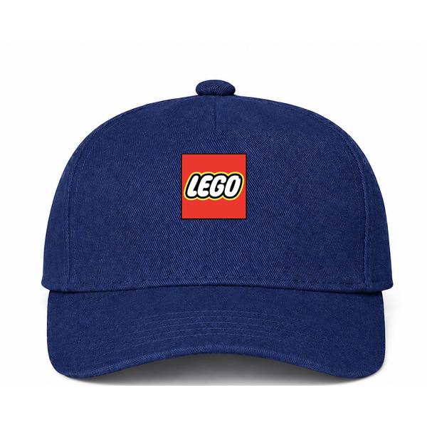 LEGO Logo Navy Dad Baseball Cap Hat