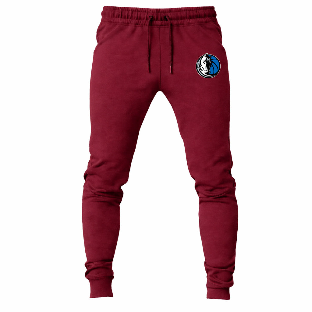 Dallas Mavericks joggers sweatpants - Maroon