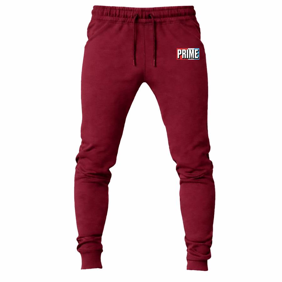 Prime Drink joggers sweatpants - Maroon